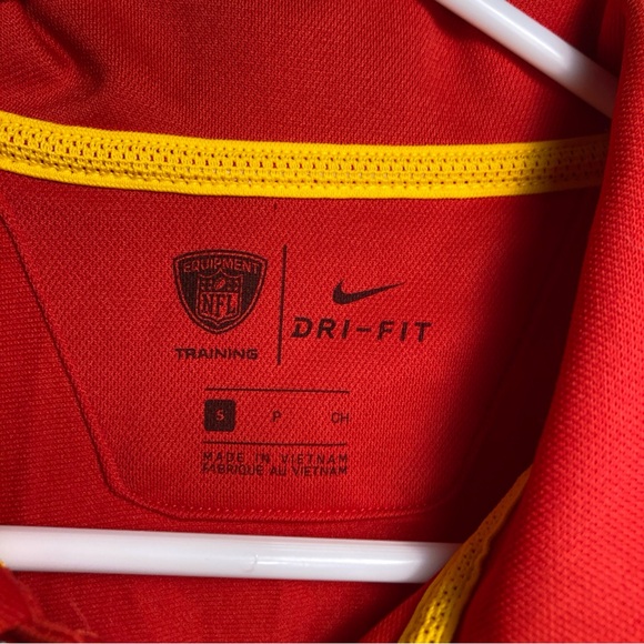 Chiefs Nike Dri Fit Polo Red Men’s Small 2019 Team Apparel NWT - Picture 3 of 7
